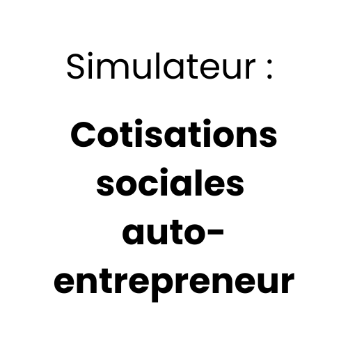 Simulateur Cotisations Sociales Autoentrepreneur